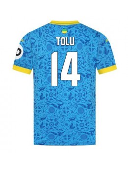 Wolves Tolu Arokodare #14 Rezervni Dres 2025-26 Kratak Rukavima Wolves Tolu Arokodare #14 Rezervni Dres 2025-26 Kratak Rukavima